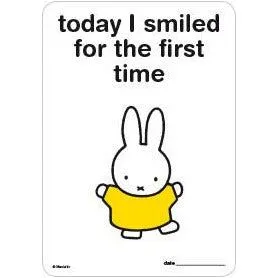 Milestone Baby Cards Miffy Edition