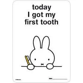 Milestone Baby Cards Miffy Edition