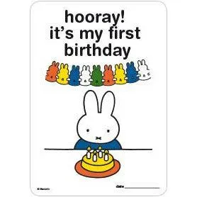 Milestone Baby Cards Miffy Edition