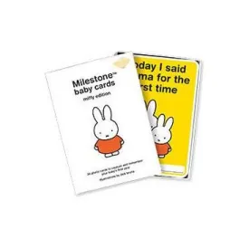 Milestone Baby Cards Miffy Edition