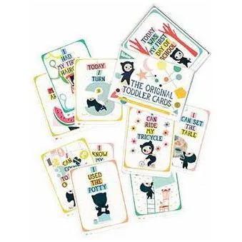 Milestone Toddler Cards