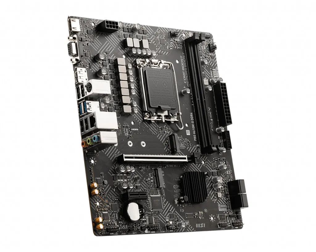 Msi Mainboard Pro H610m-G Ddr4 - Micro Atx - Socket Lga1700 - Intel H610