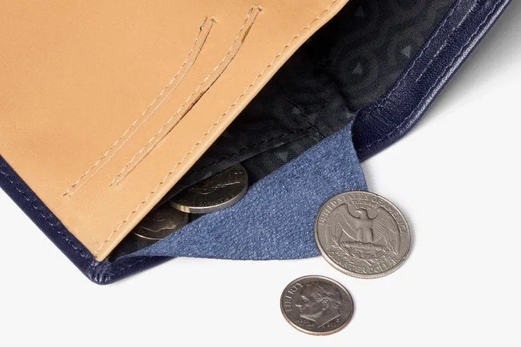 NOTE SLEEVE (RFID) - NAVY TAN