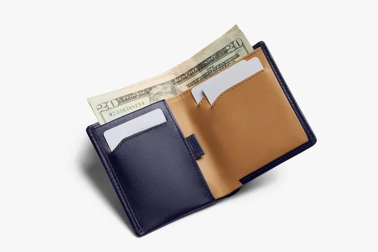 NOTE SLEEVE (RFID) - NAVY TAN