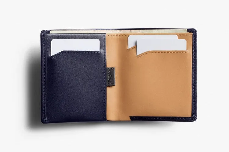 NOTE SLEEVE (RFID) - NAVY TAN