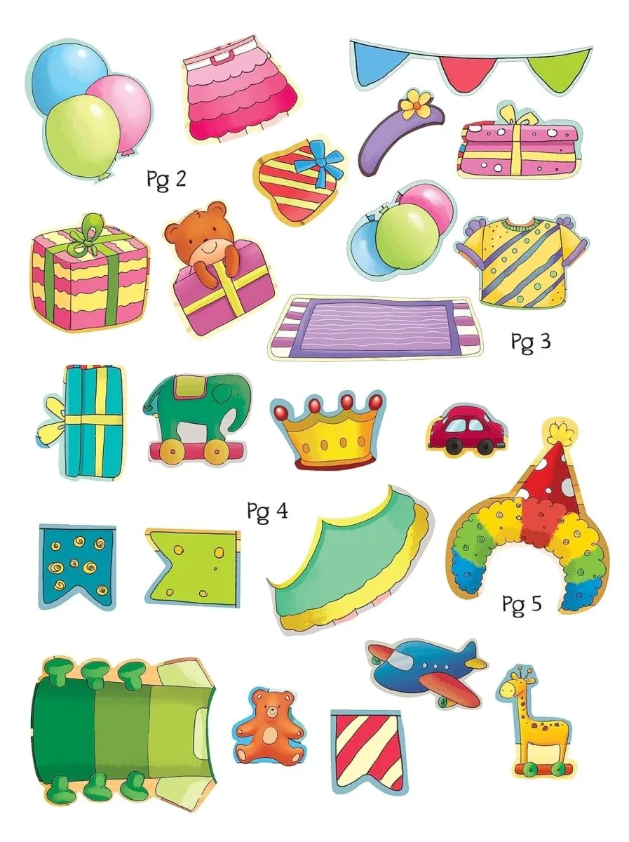 Om Books International Getting Dressed for Costume Party: Sticker Activity Book