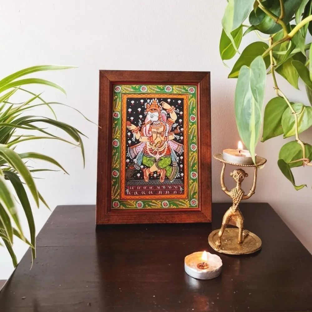 Pattachitra Dancing Ganesha Gift Box