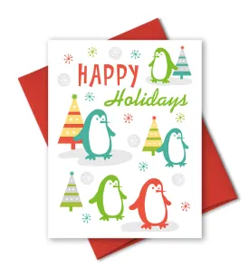 Penguins Holiday Cards - Christmas Card