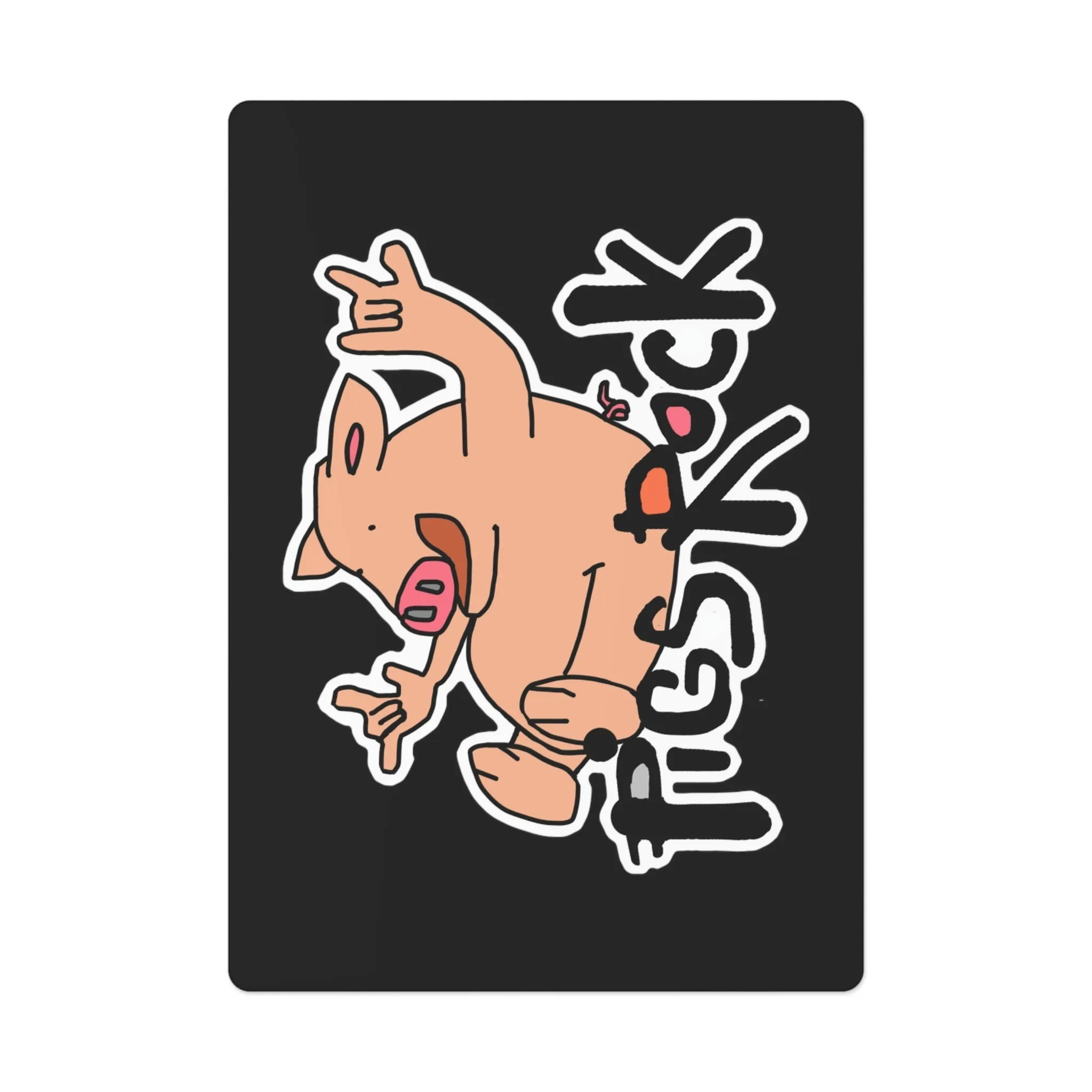 Pigs Rock Poker Playing Cards