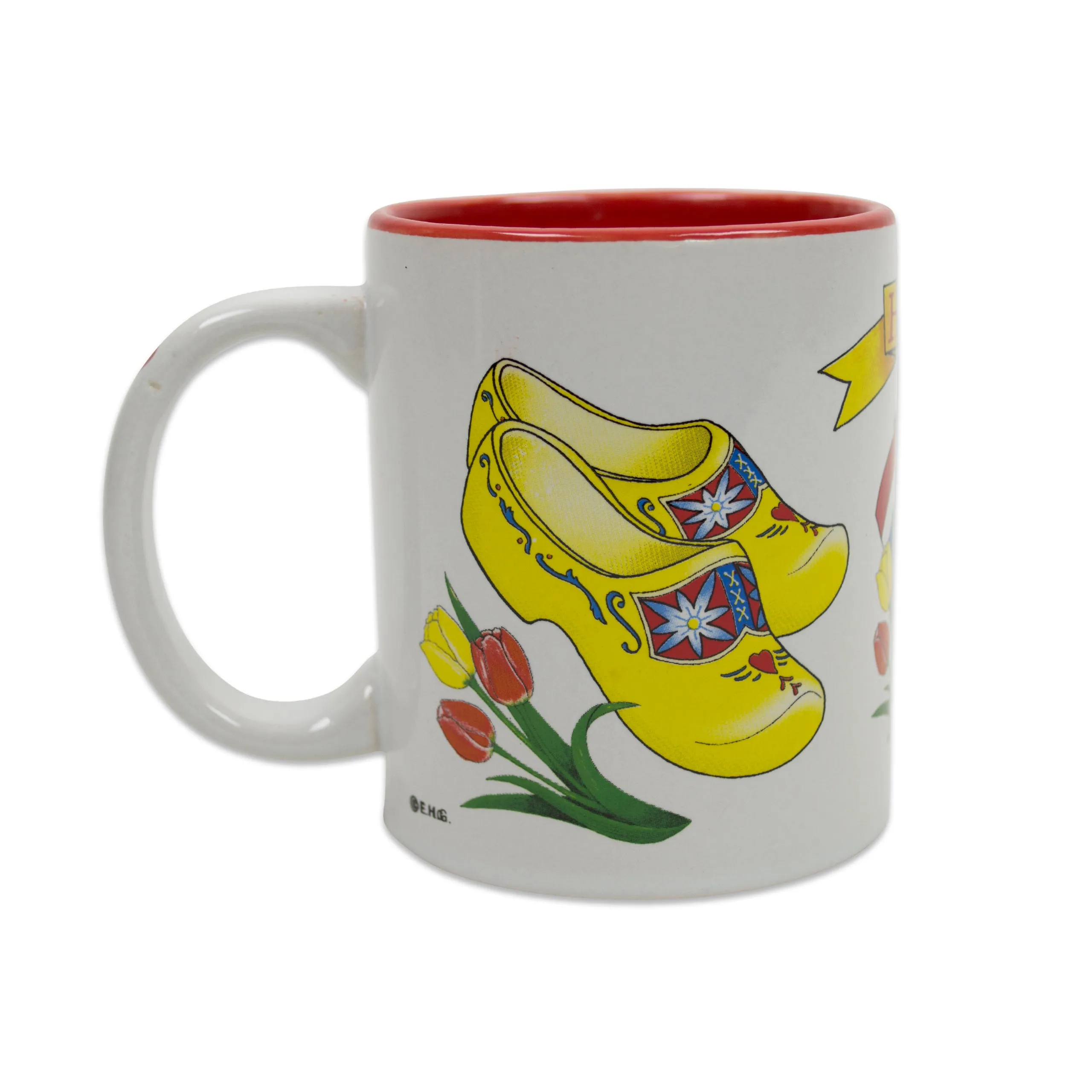 "I Love Holland" Coffee Mug with Dutch Kissing Couple