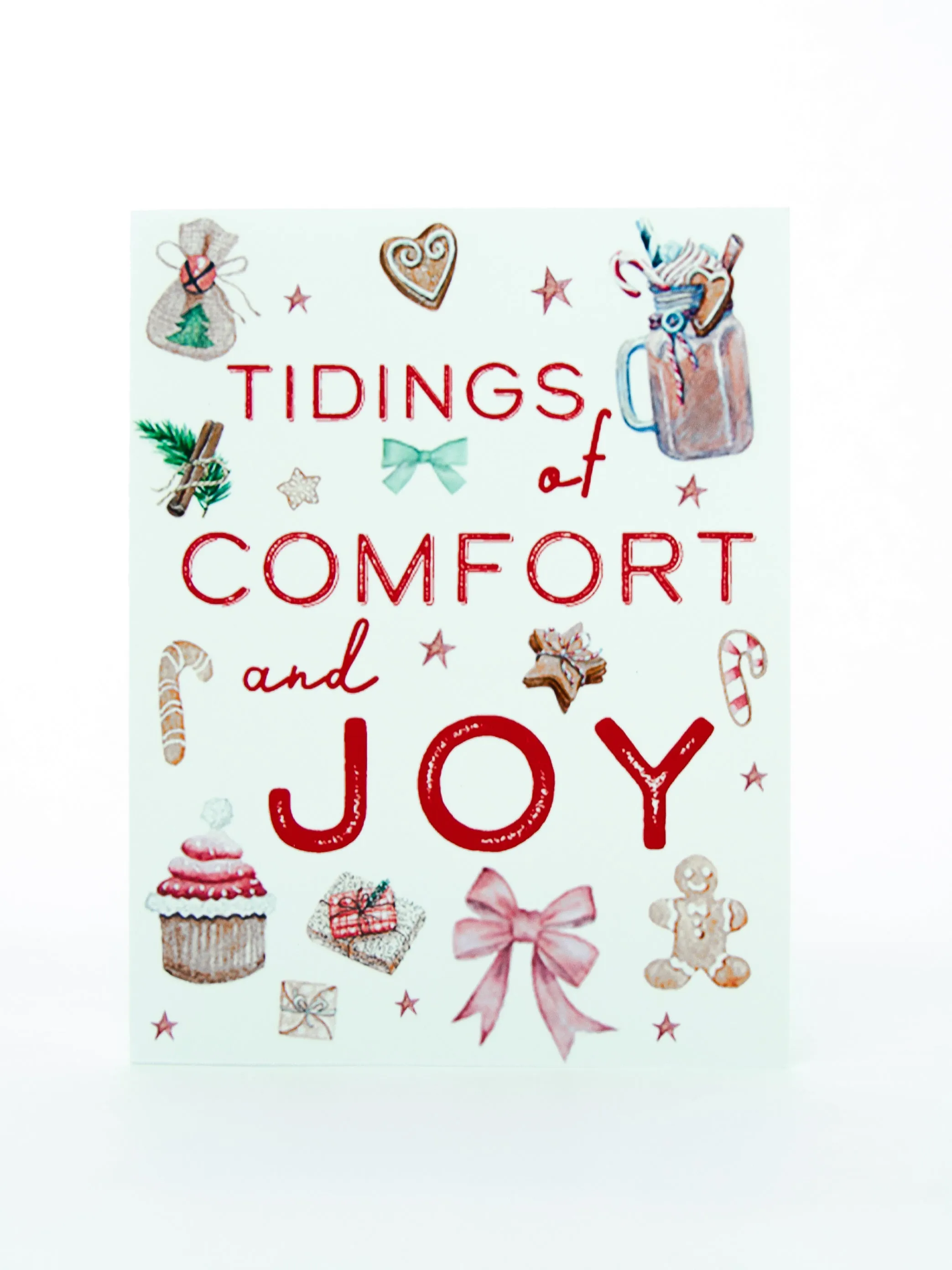 Seasons Greetings & Tidings of Comfort and Joy Holiday Card Set