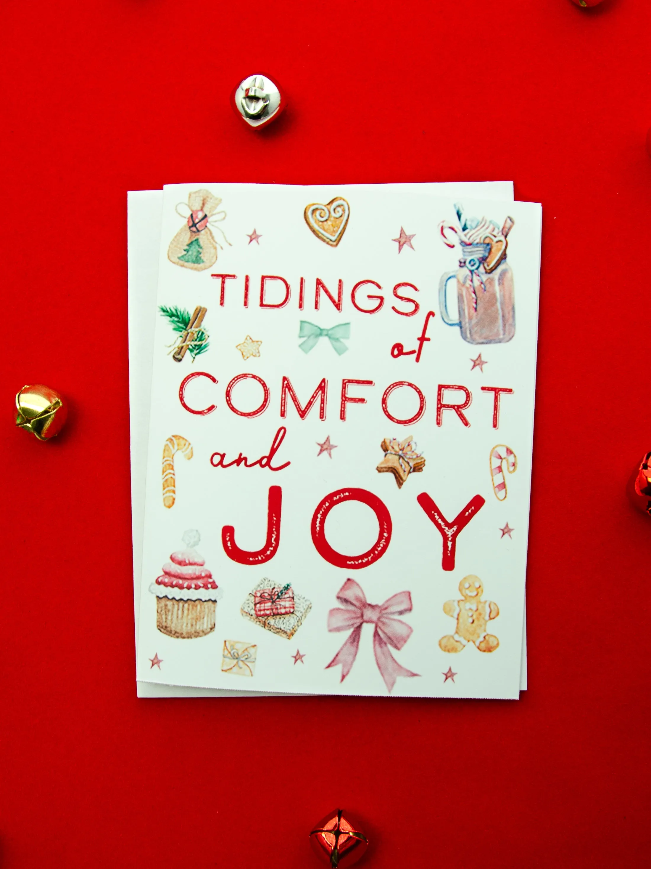 Seasons Greetings & Tidings of Comfort and Joy Holiday Card Set