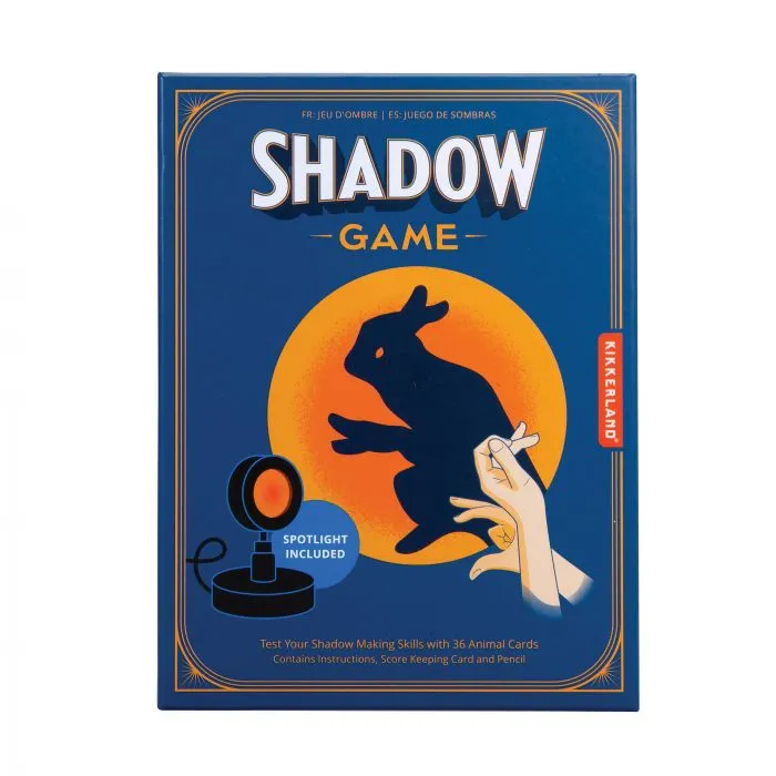 Shadow Game Black by Kikkerland