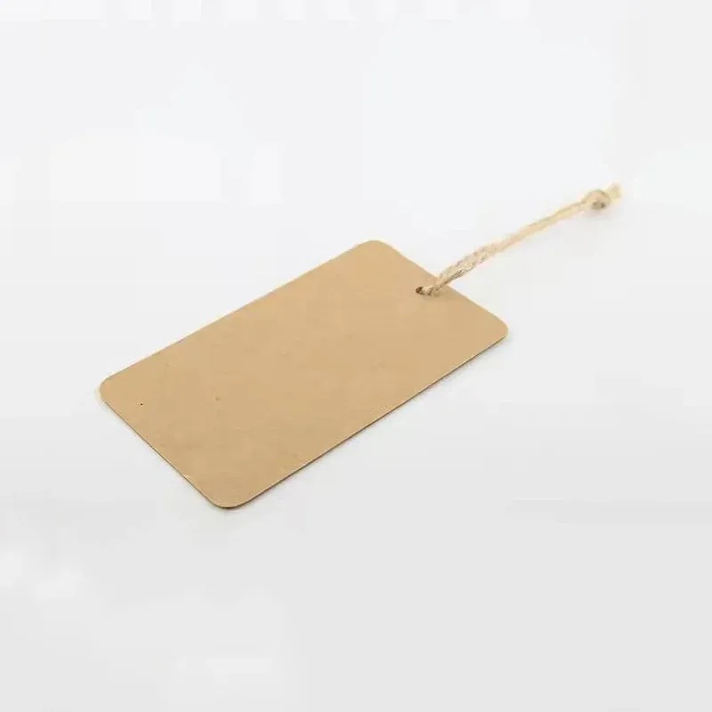 Square Blank Cardboard With Rope