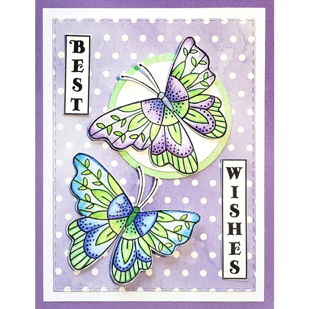 Stampendous Perfectly Clear Stamps - Mystic Wings*