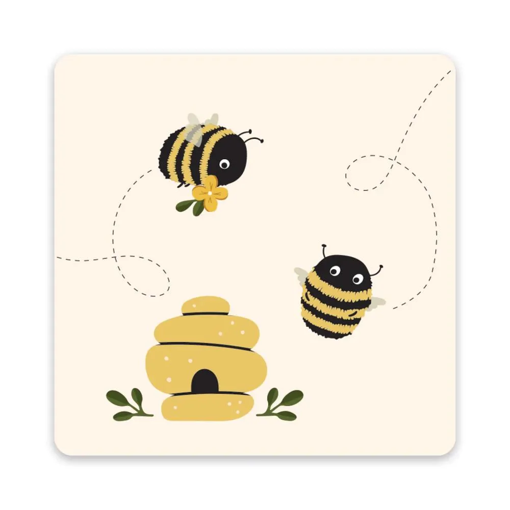 Studio Oh! Mini Notecards 12pk - Buzzy Bees