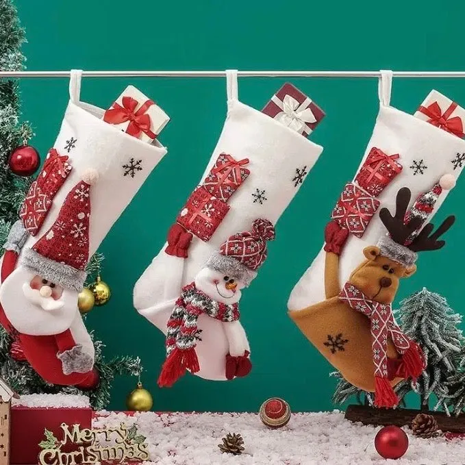 Surprise Wishes Stockings - Santa