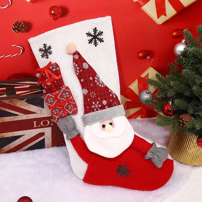 Surprise Wishes Stockings - Santa