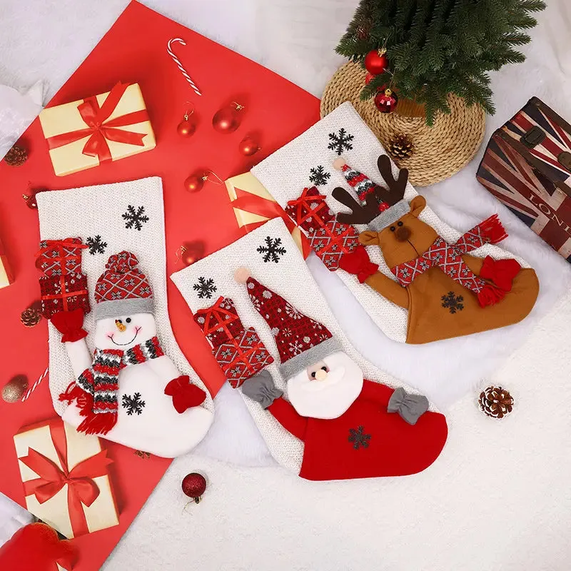 Surprise Wishes Stockings - Santa