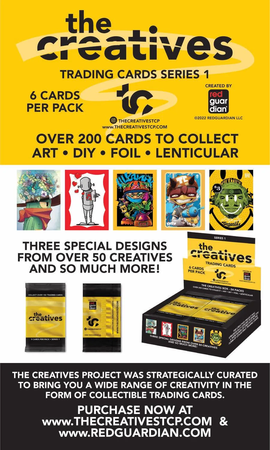 The Creatives : Trading Card Project