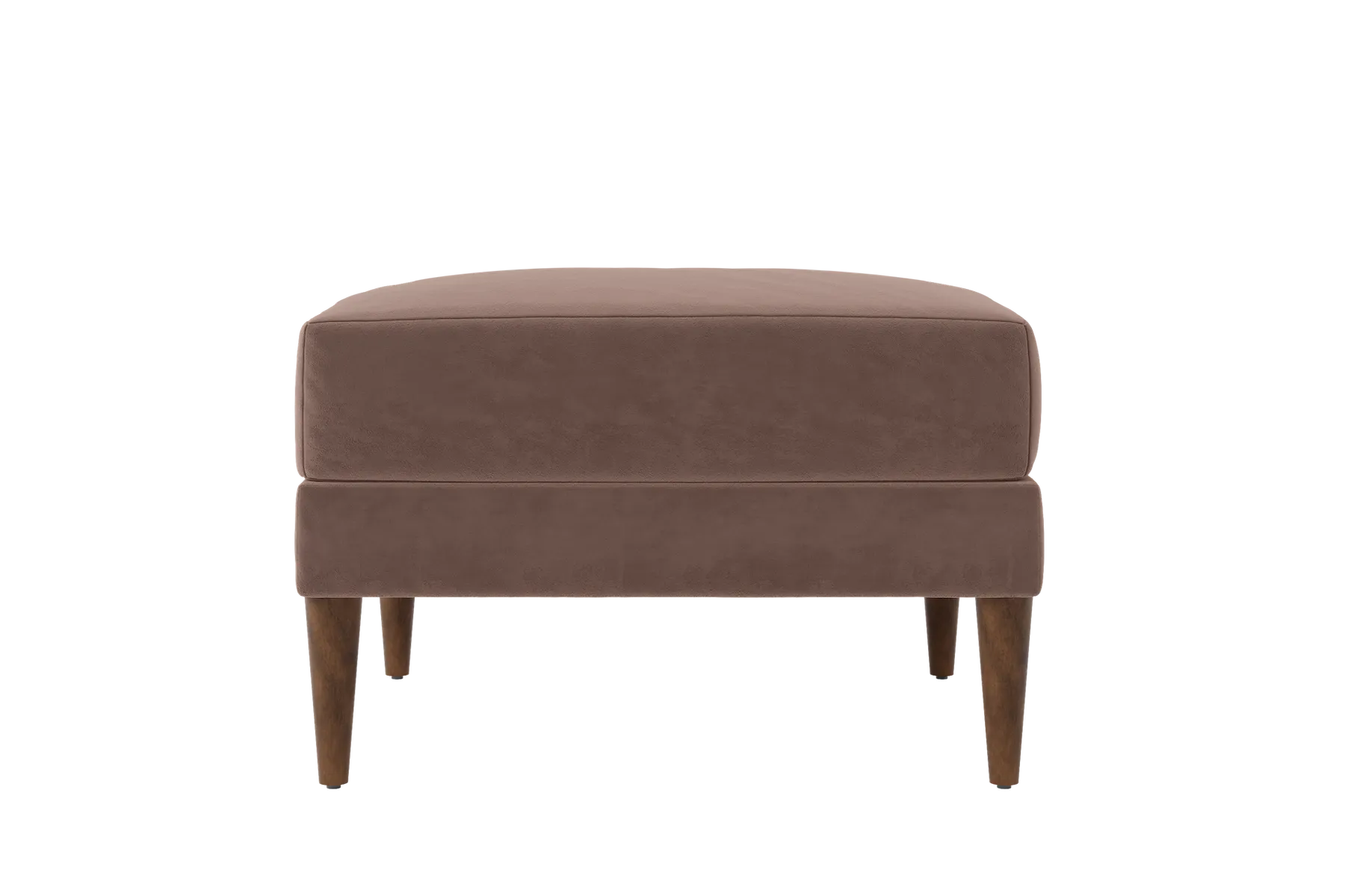 The Essential Ottoman in Recycled Velvet