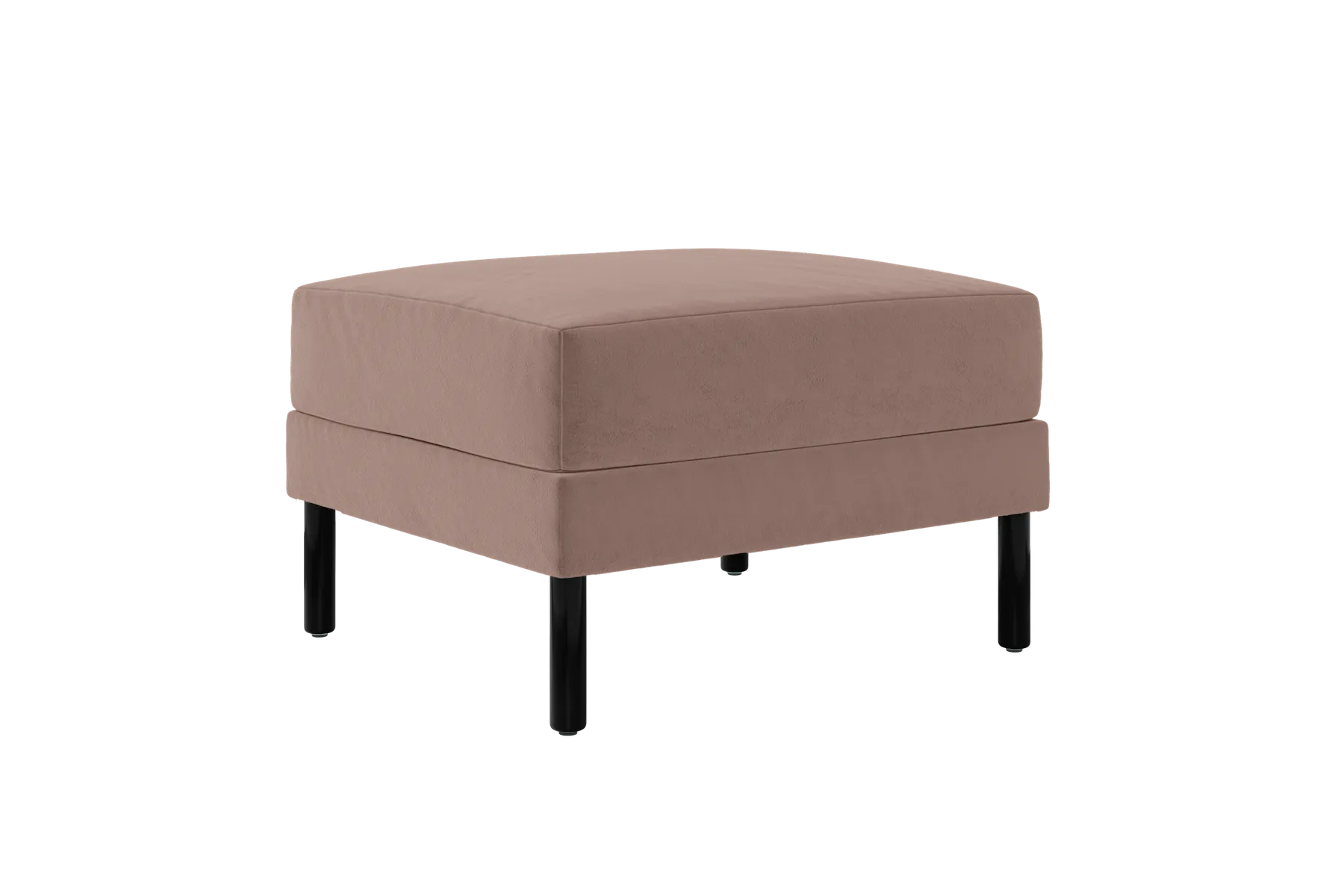 The Essential Ottoman in Recycled Velvet