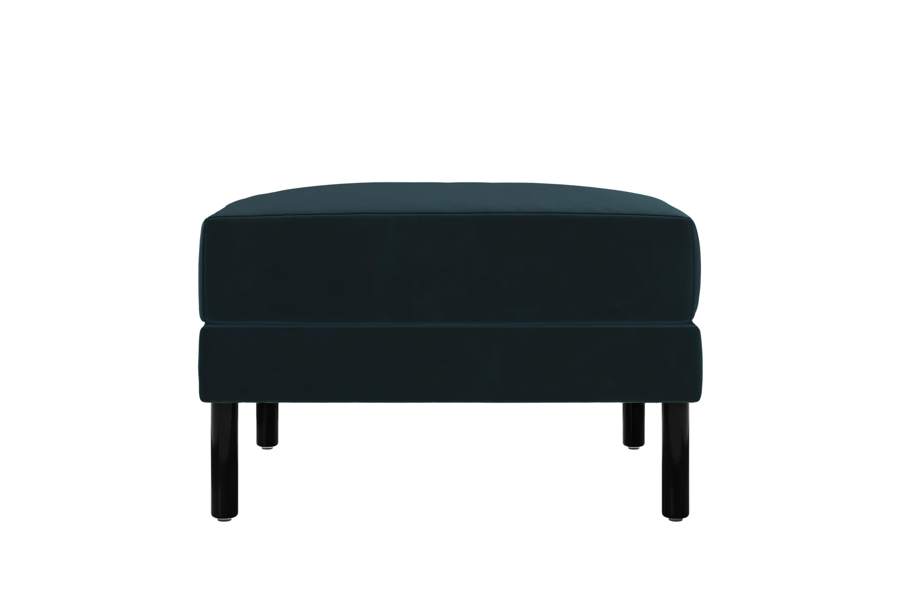 The Essential Ottoman in Recycled Velvet