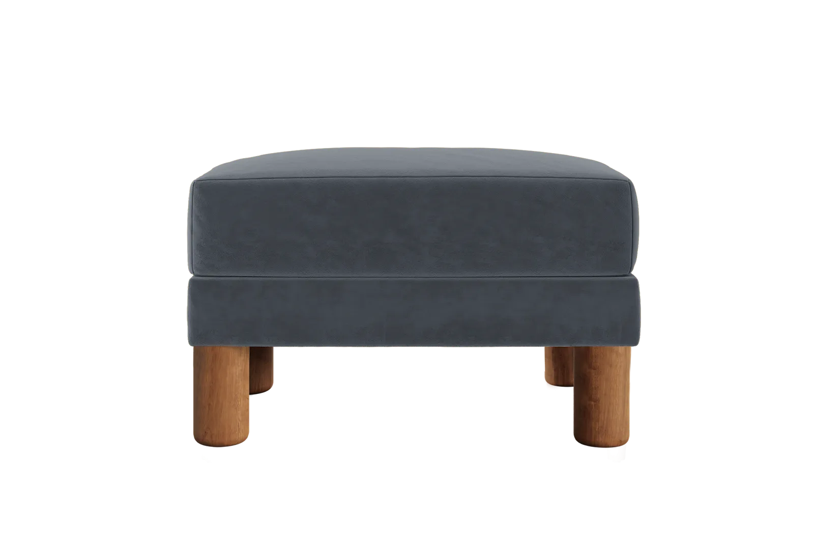 The Essential Ottoman in Recycled Velvet