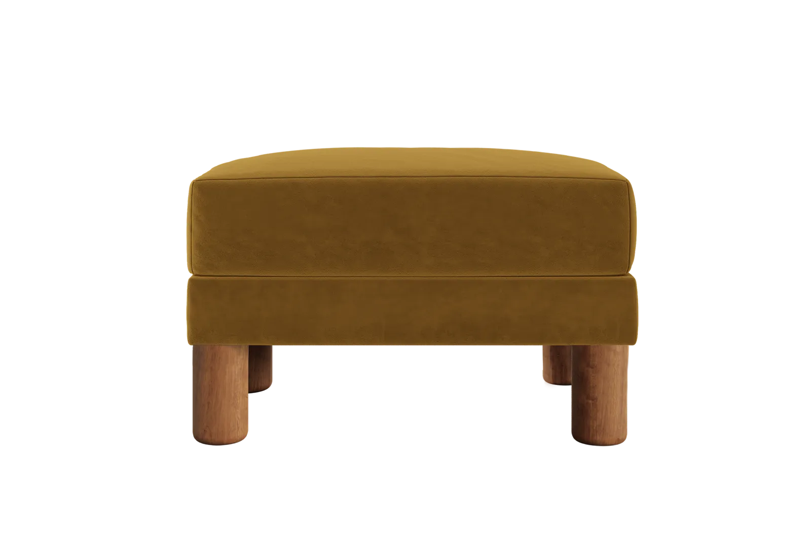 The Essential Ottoman in Recycled Velvet