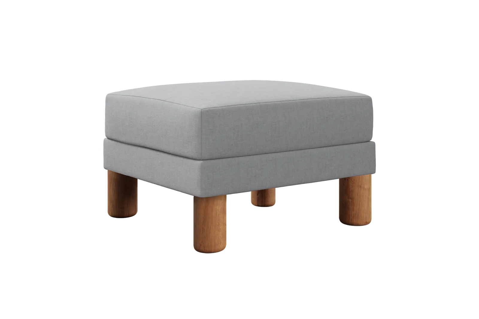 The Essential Ottoman in Upcycled Poly