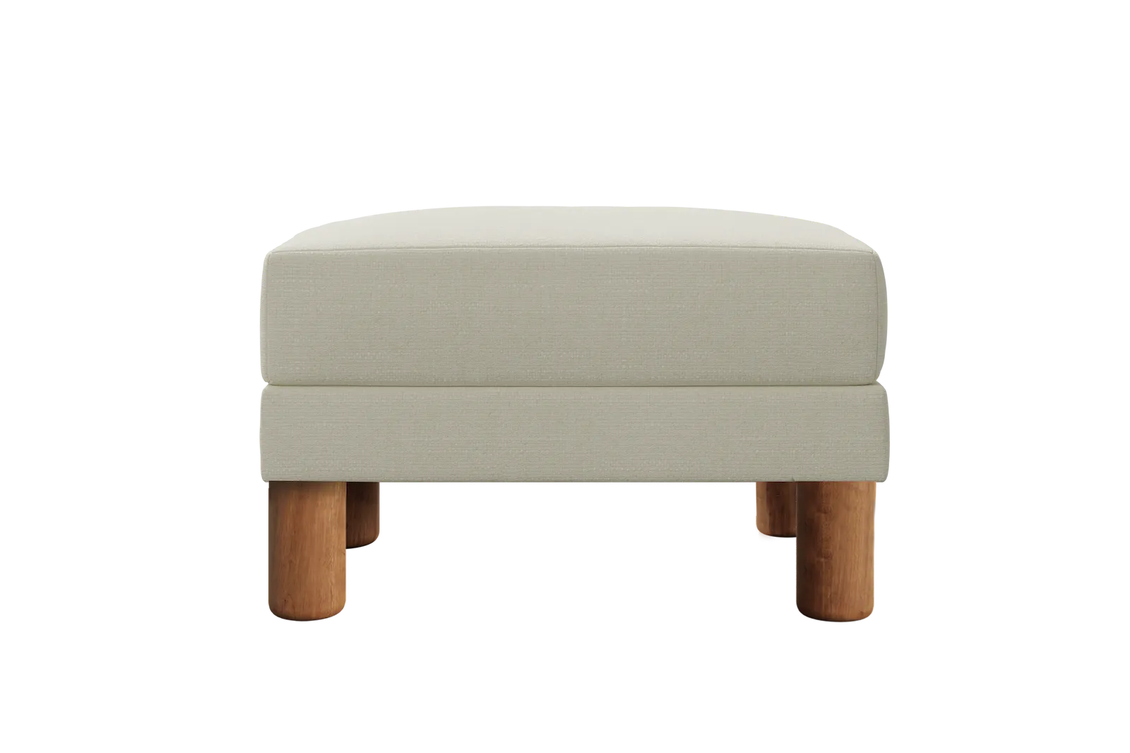 The Essential Ottoman in Upcycled Poly