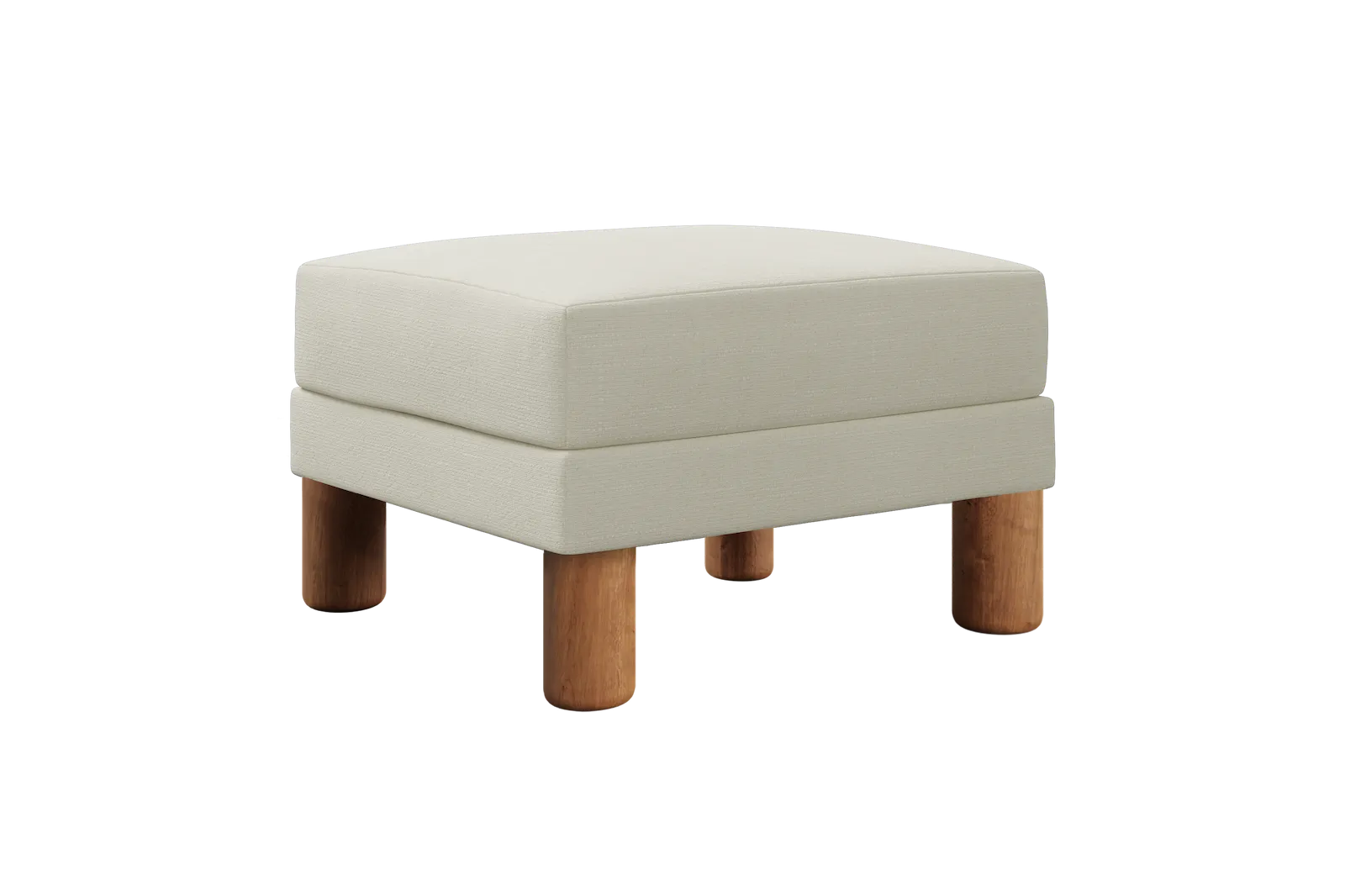 The Essential Ottoman in Upcycled Poly