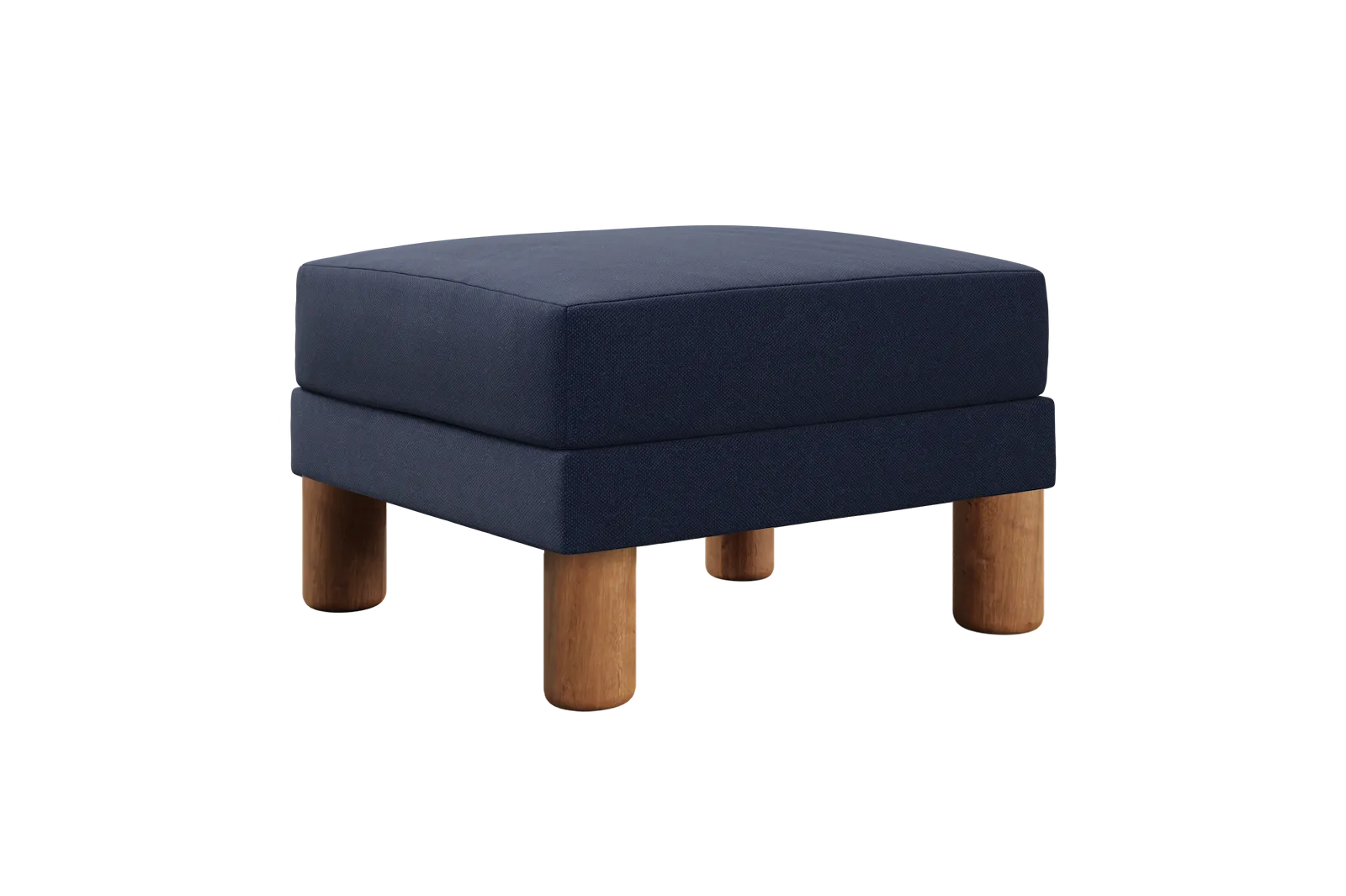 The Essential Ottoman in Upcycled Poly