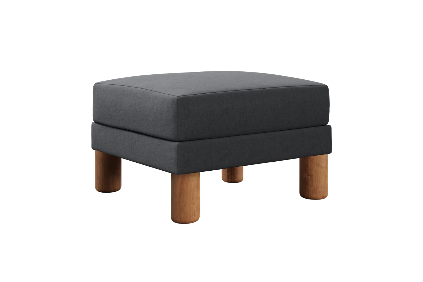 The Essential Ottoman in Upcycled Poly