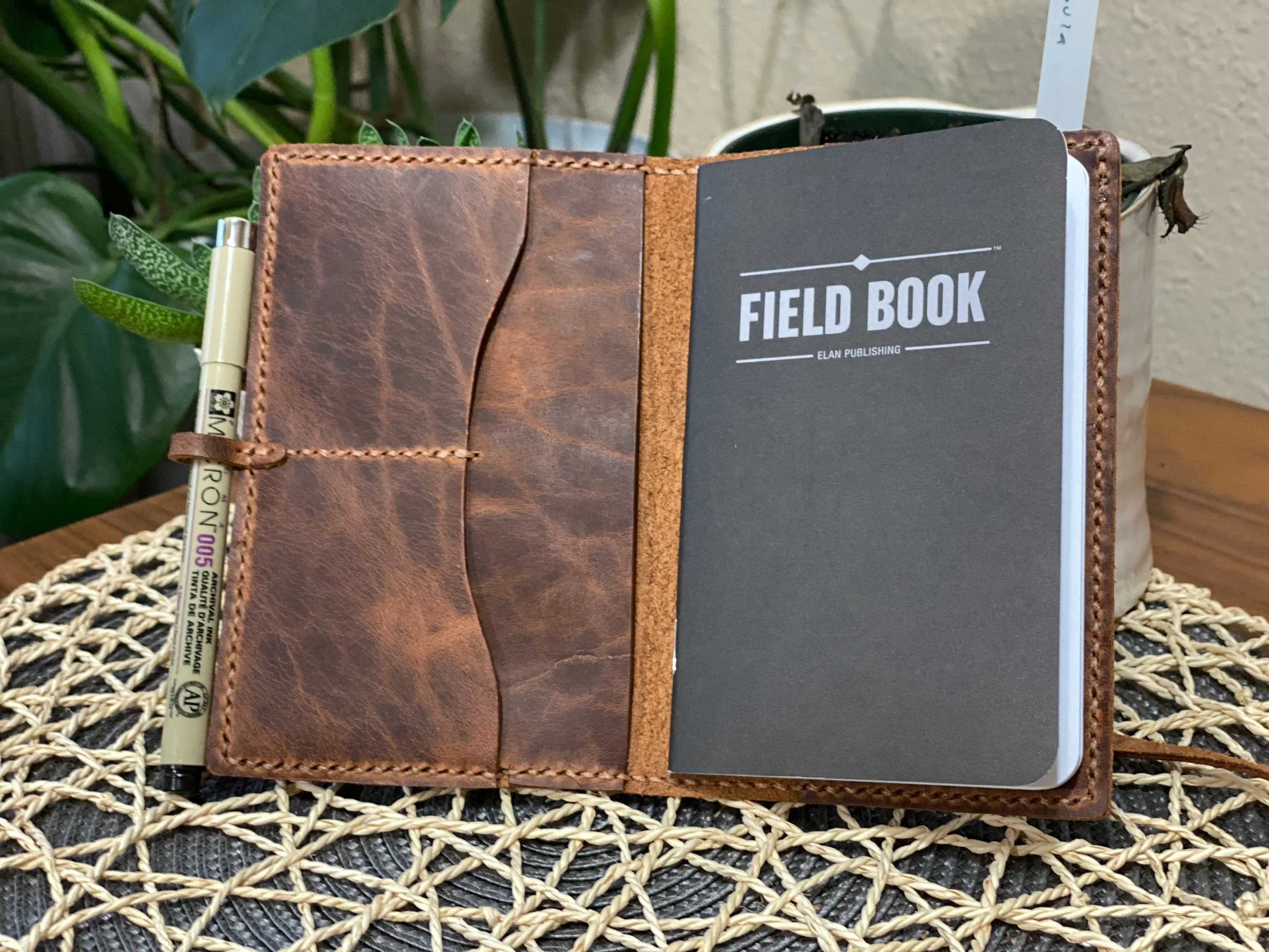 The Heritage | Personalized Leather Journal Cover