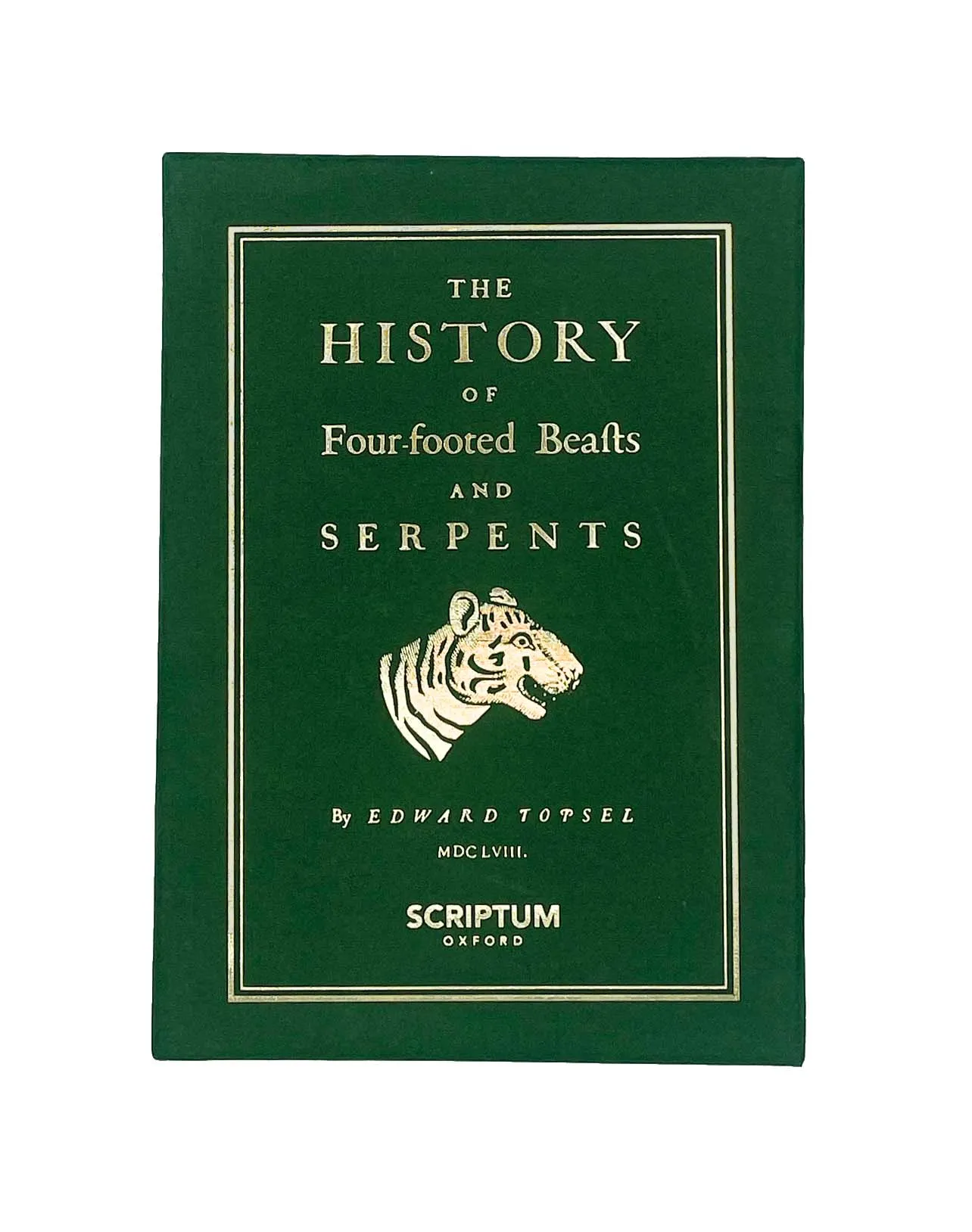 The History of Four-footed Beaſts and Serpents Card Set