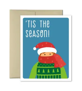 Tis The Season - All Bundled Up Holiday Card