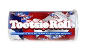 Tootsie Rolls Patriotic Bank