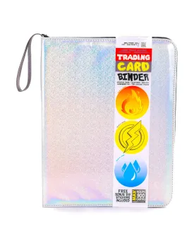 Trading Card Binder | Max (900pcs) | Laser Silver