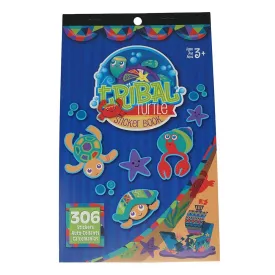 Tribal Turtle Craft Sticker Book Assortment, 306-Piece