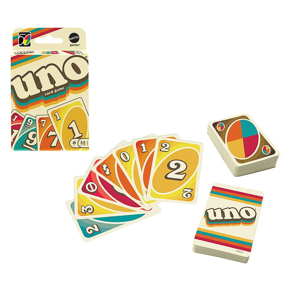 UNO ICONIC 70'S CARD GAME