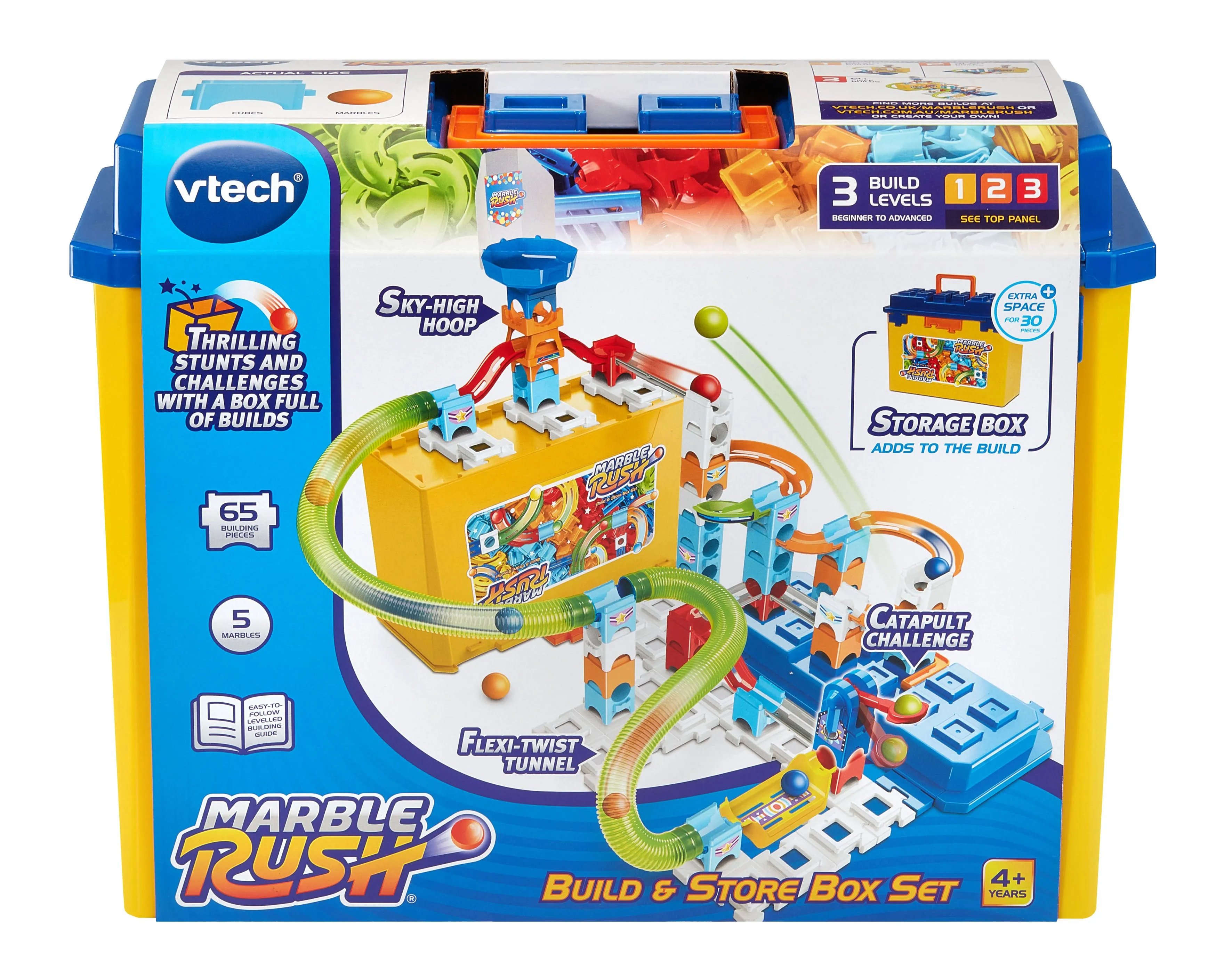 Vtech Marble Rush Build & Store Box Set