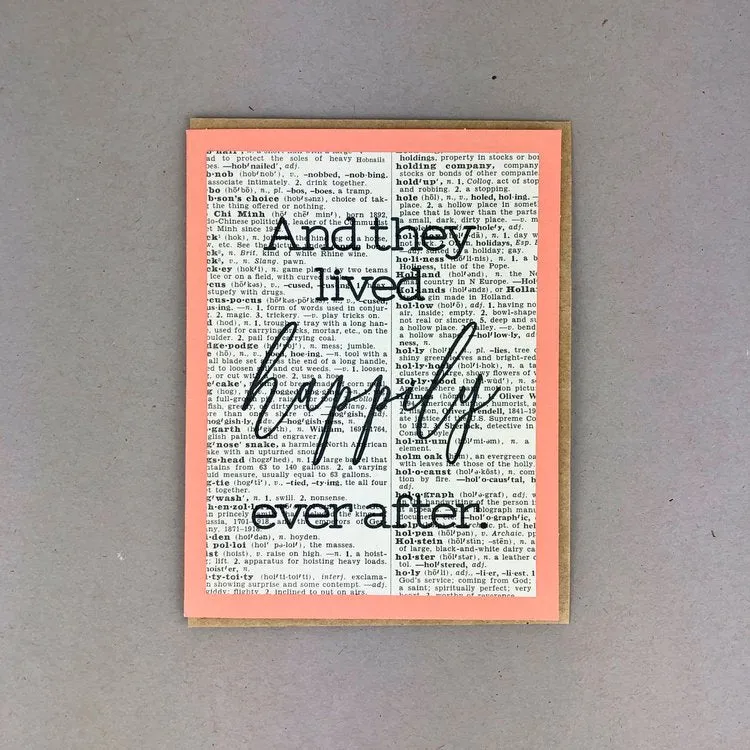 Wedding & Anniversary Cards - Fiction Reshaped