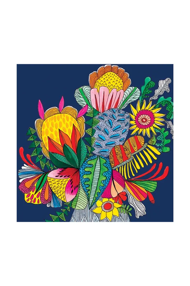 Wild Things Multi Coloured Greeting Card