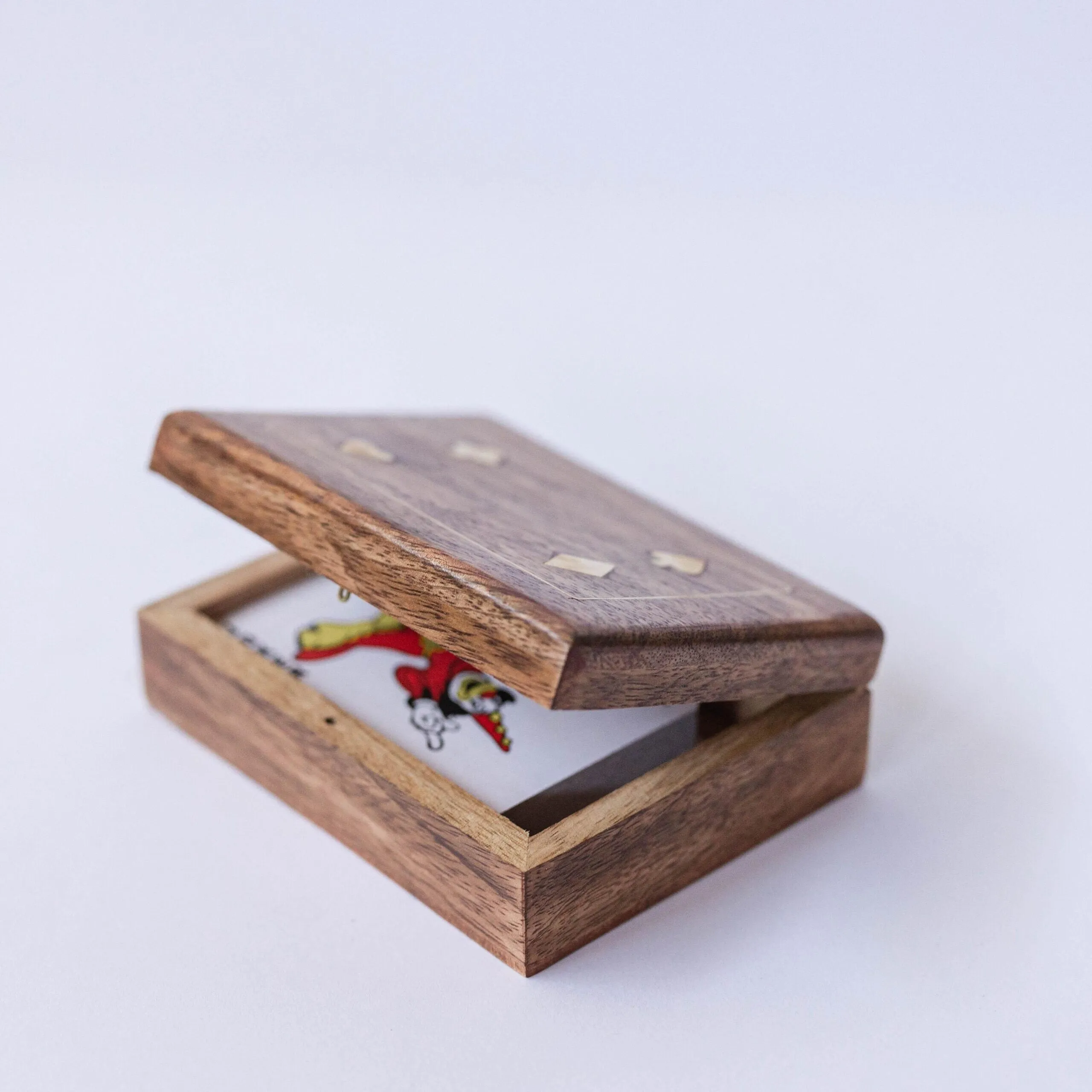 Wooden Card Box