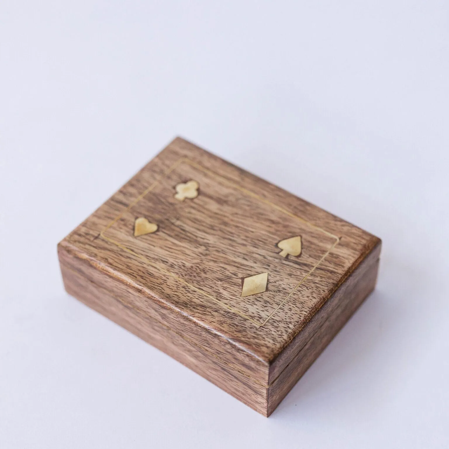 Wooden Card Box