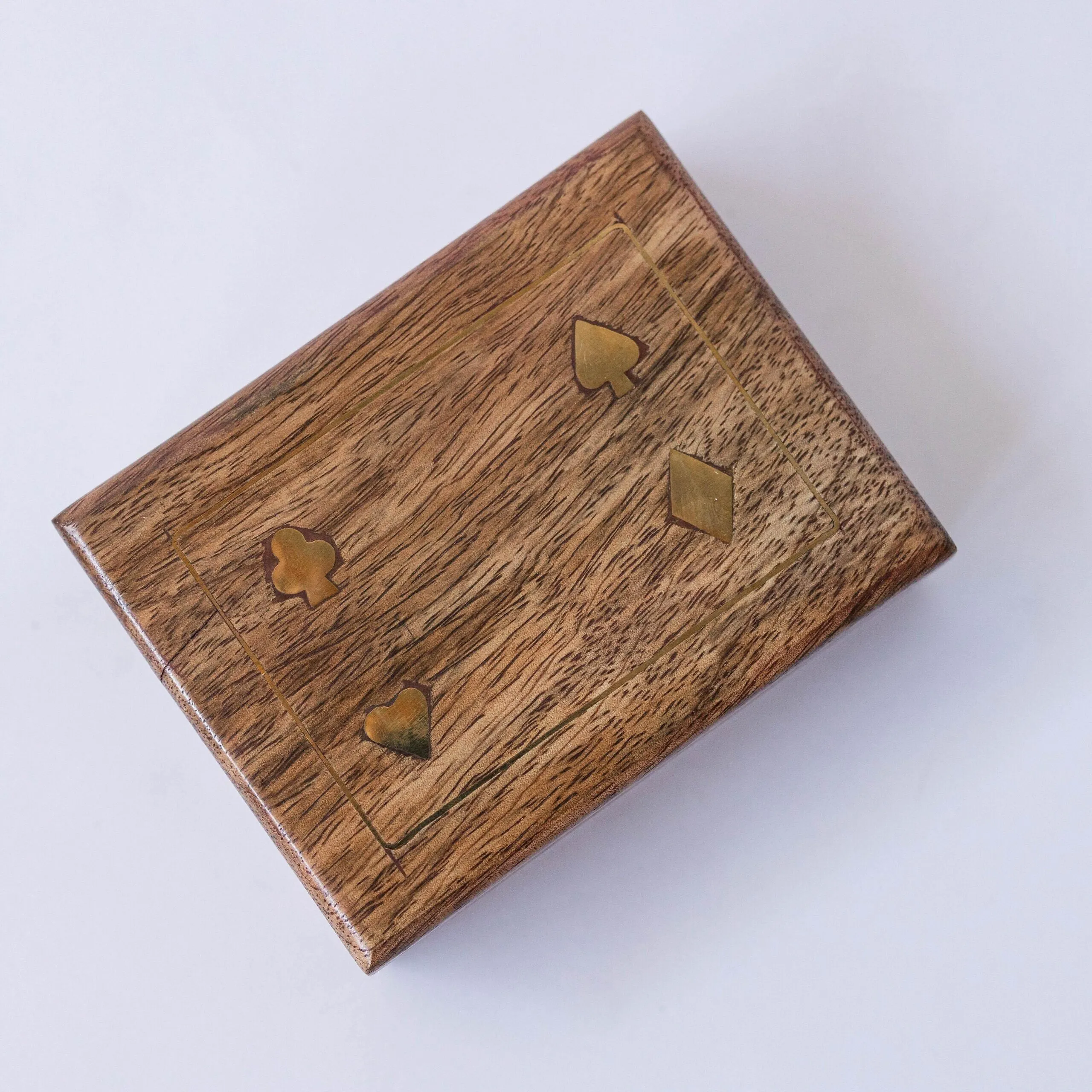 Wooden Card Box